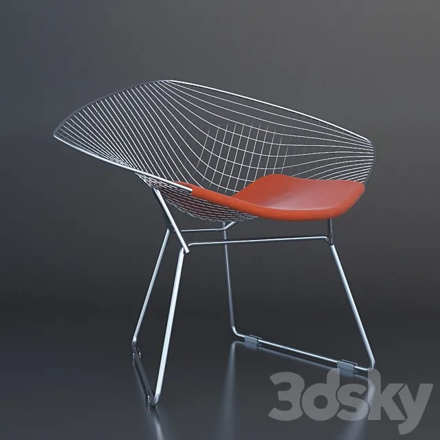 knoll bertoia diamond 3DModel