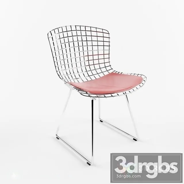 Knoll Bertoia Side Chair 3D Model Download Knoll Bertoia Side Chair 3D Model Download