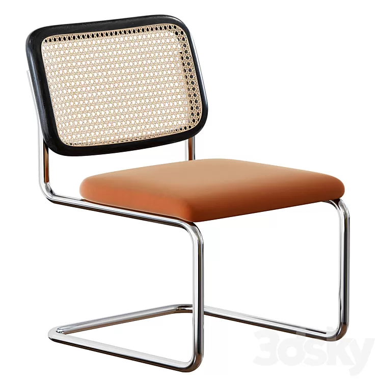 Knoll Cesca Stool Marcel Breuer 3D Model Free Download