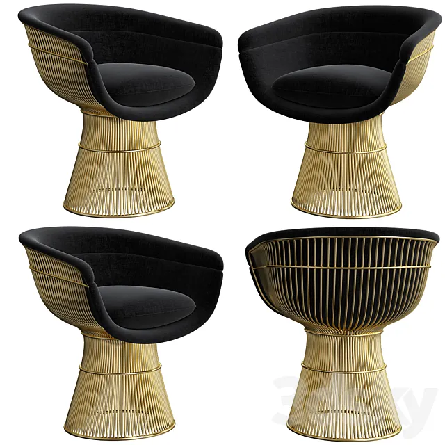 Knoll chair 3DModel Knoll chair 3DModel