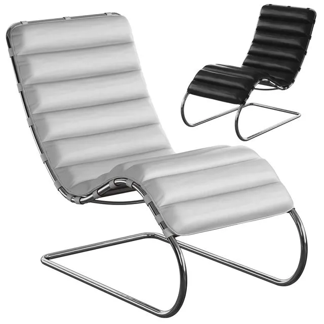 Knoll Mr Lounge Chaise Longue 3D Model