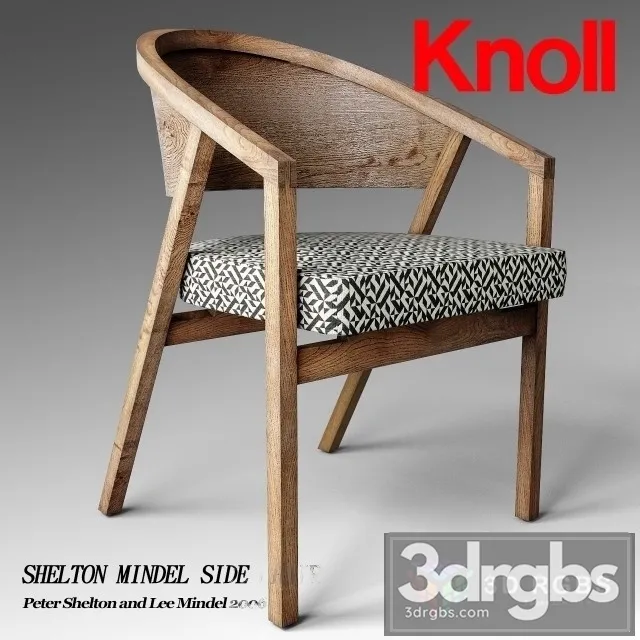 Knoll Shelton Midel Side Chair 3D Model Download Knoll Shelton Midel Side Chair 3D Model Download