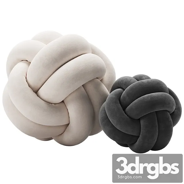 Knot Pillow 2 Layers 3D Model Download Knot Pillow 2 Layers 3D Model Download