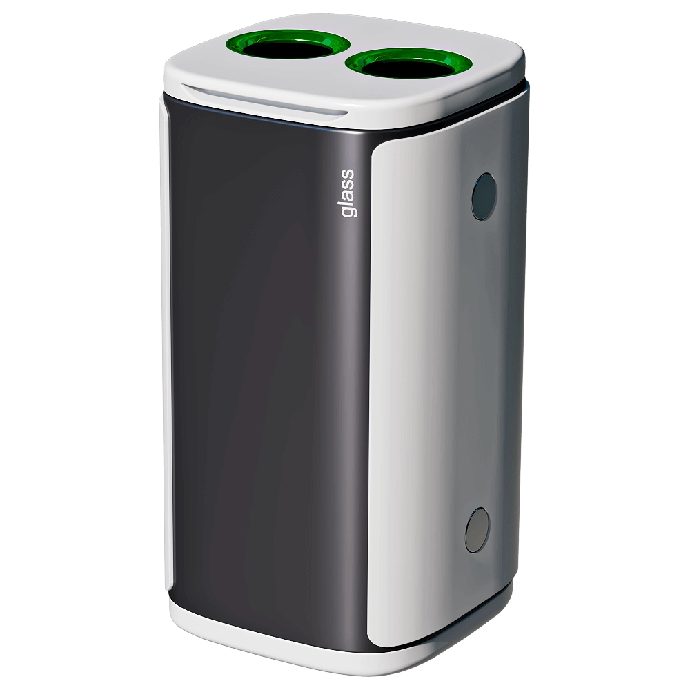 Kobra – Glass waste bin WASTEE 3D Model
