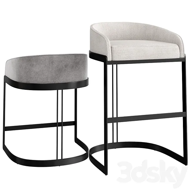 Koda Bar & Counter Stool 3DModel