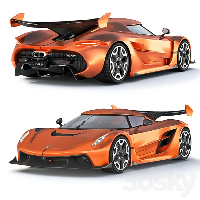 Koenigsegg Jesko 2019 3DModel