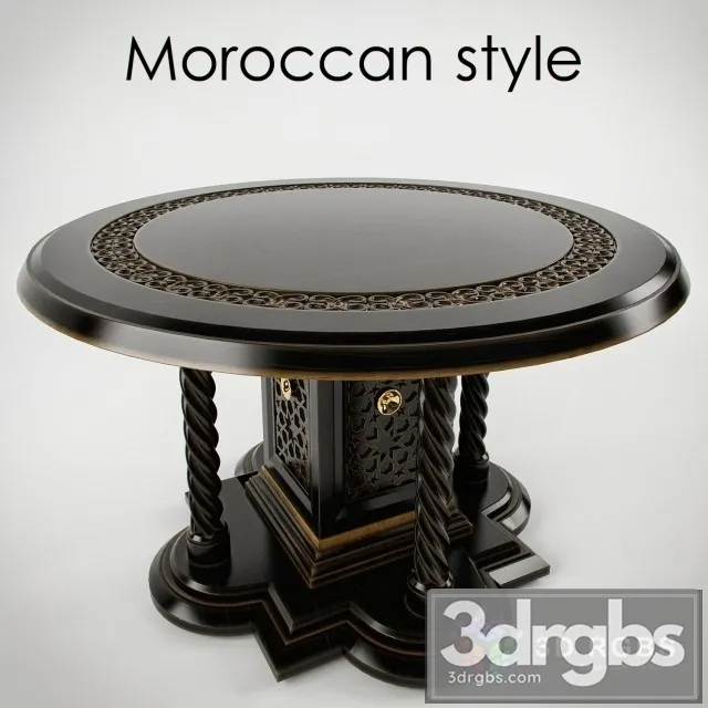 Kofeyniy stolik 3D Model Download