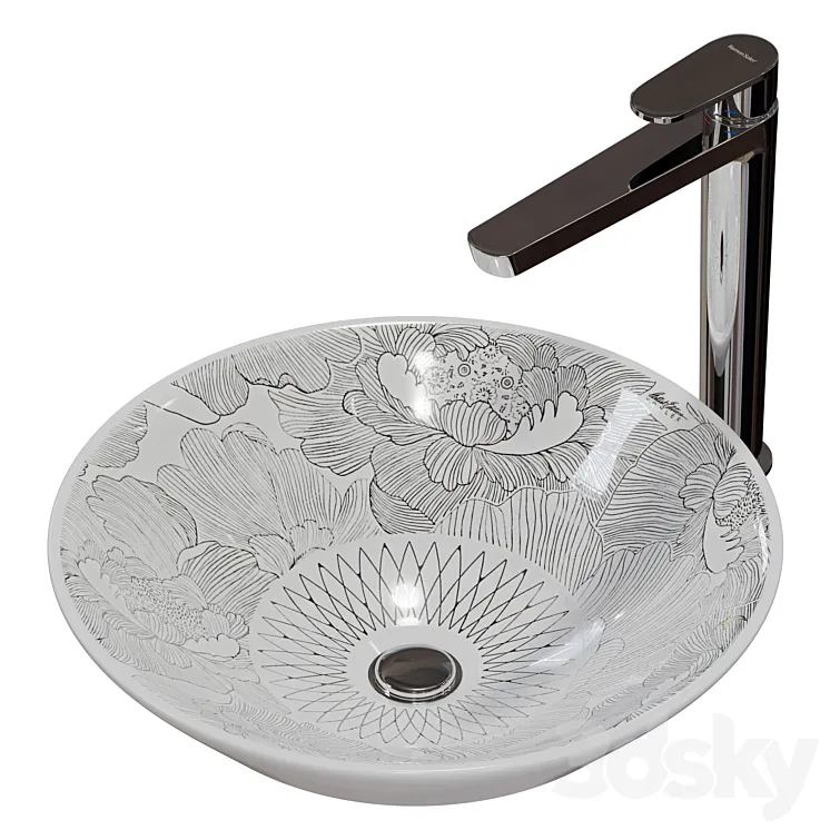 Kohler Empress Bouquet 41 3D Model Free Download