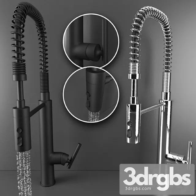 Kohler Purist Kitchen Faucet 3D Model Download
