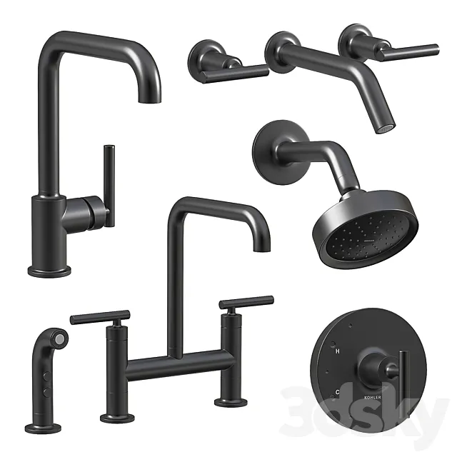 Kohler purist set 3DModel