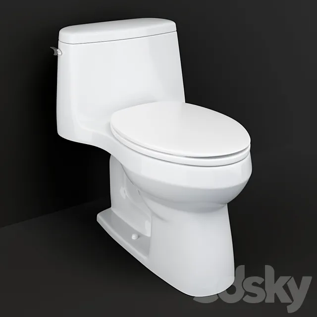 KOHLER “Santa Rosa” Toilet 3D Model