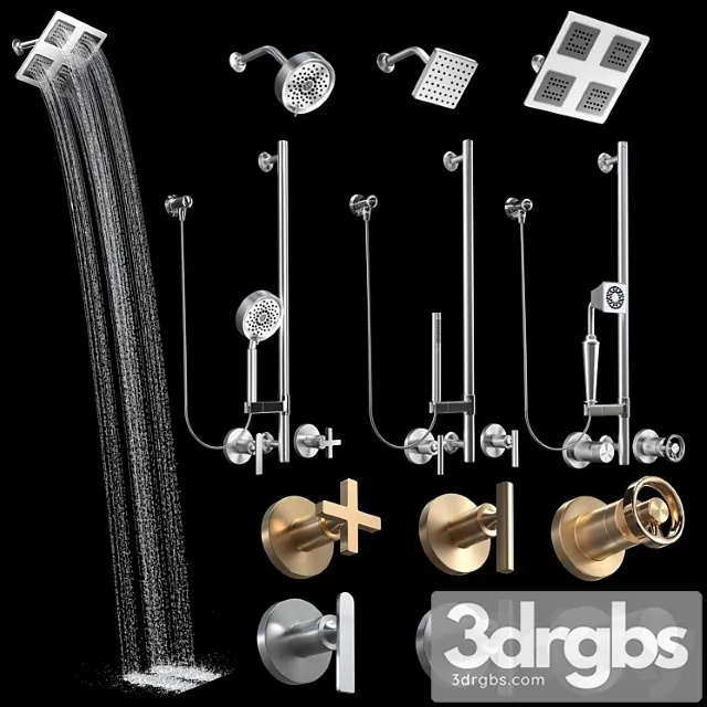 Kohler Shower Set 3D Model Download