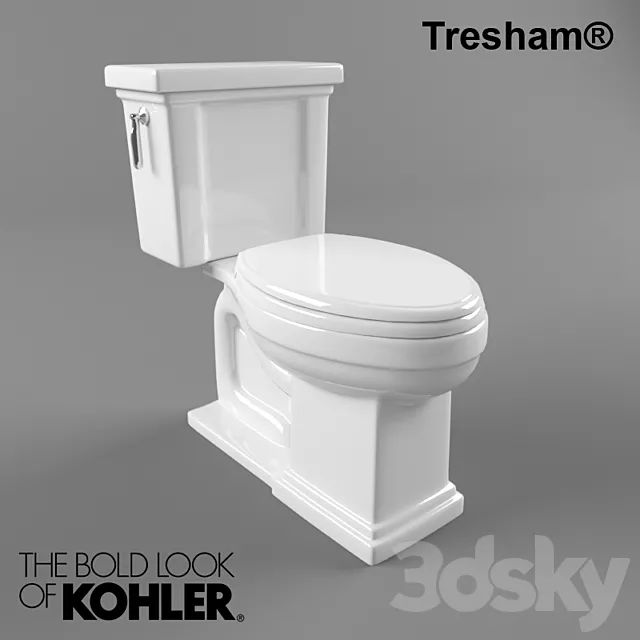 Kohler Tresham Toilet 3DModel