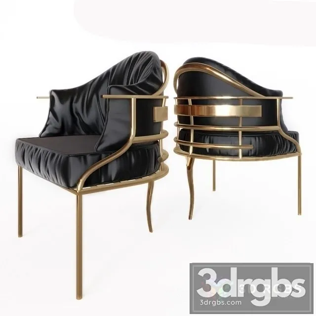 Koket Asia Chair 3D Model Download