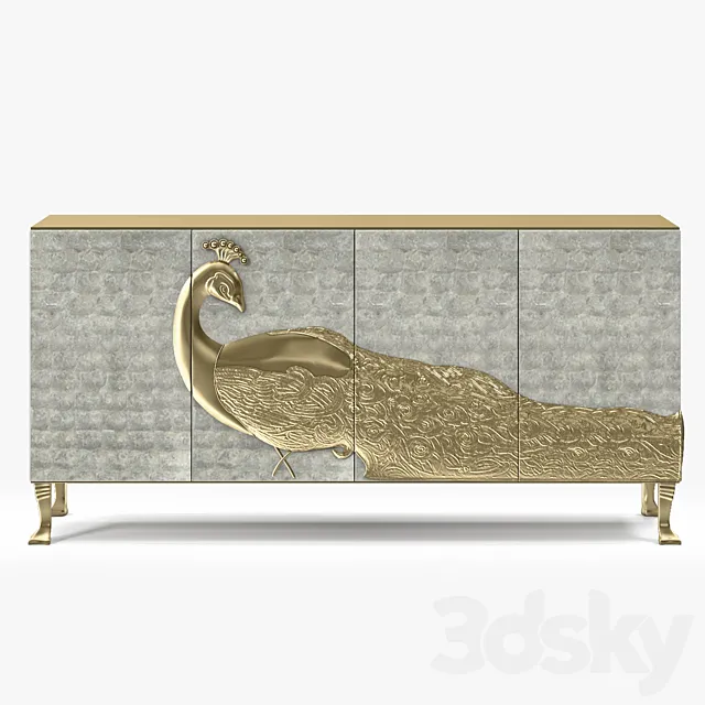 Koket Camilia Cabinet 3DModel Koket Camilia Cabinet 3DModel