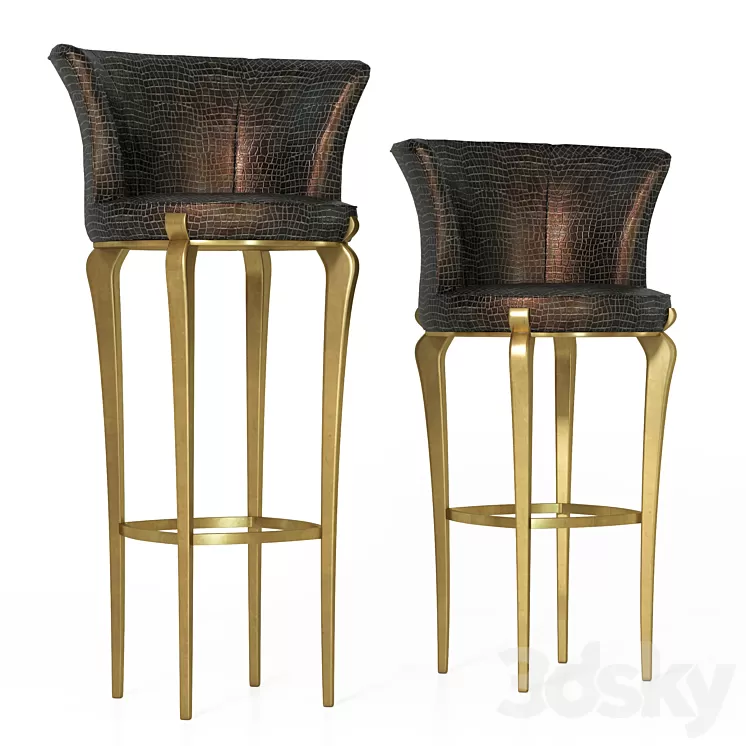Koket DELICIOSA | BAR STOOL 3D Model Koket DELICIOSA | BAR STOOL 3D Model