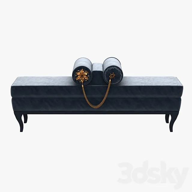 Koket lele bench 3D Model Koket lele bench 3D Model