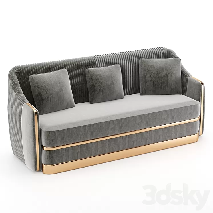 Koket sofa 3D Model Koket sofa 3D Model