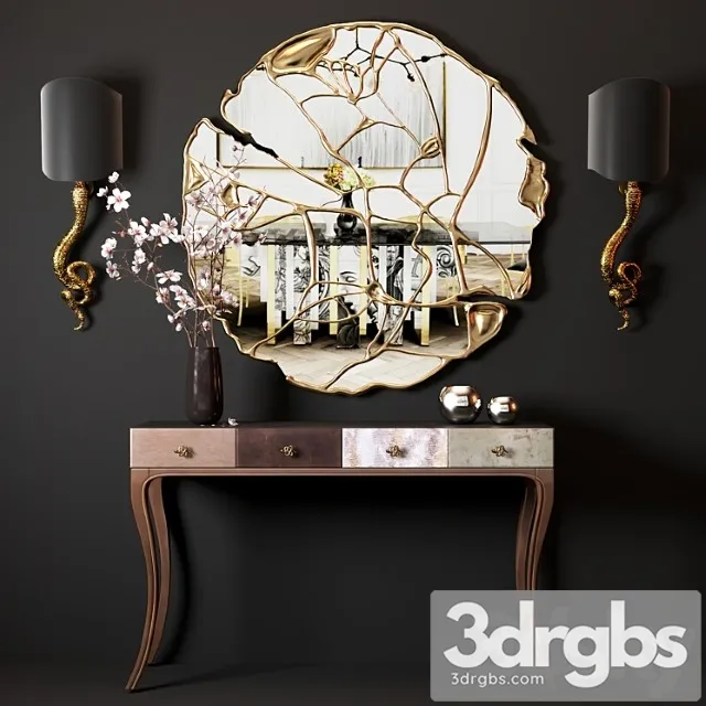 Koket untamed console set 2 3D Model Download