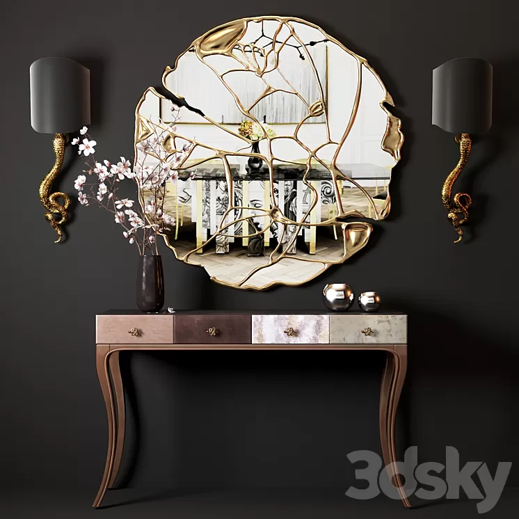 koket untamed console set 3D Model