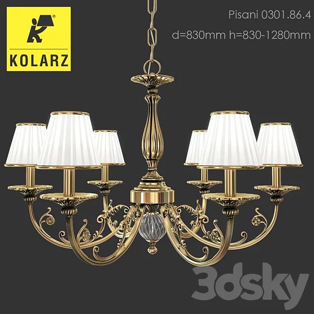 Kolarz _ Pisani 0301.86.4 3D Model Kolarz _ Pisani 0301.86.4 3D Model