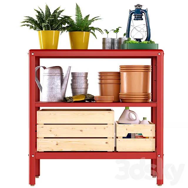 KOLBJORN bookcase | IKEA 3D Model