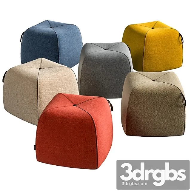Koleksiyon suri pouf 2 3D Model Download