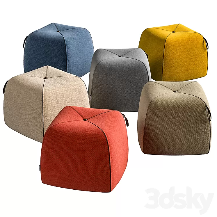 Koleksiyon Suri Pouf 3D Model Koleksiyon Suri Pouf 3D Model
