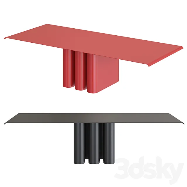 Kolkhoze Giorgio II – dining table 3D Model