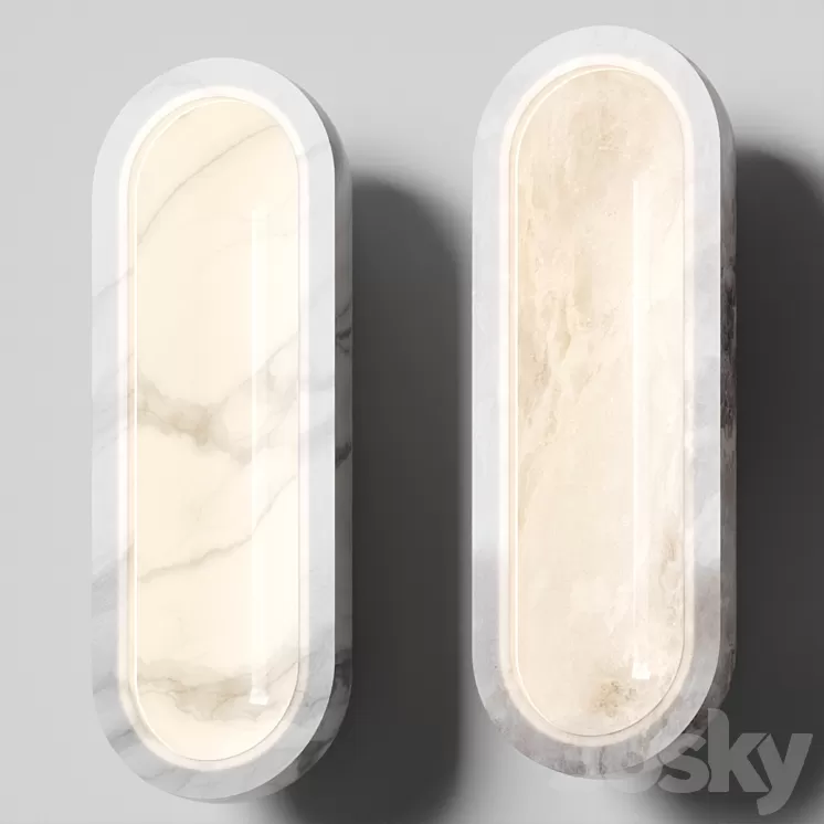 Kolkhoze – Moon wall lamp 3D Model Free Download