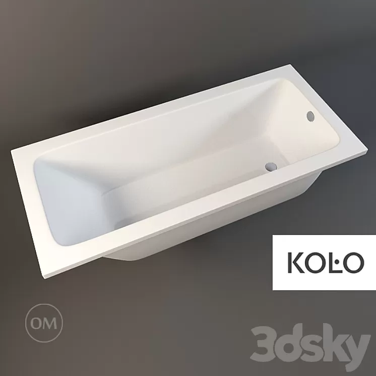 KOLO Bath MODO 170×75 cm 3D Model