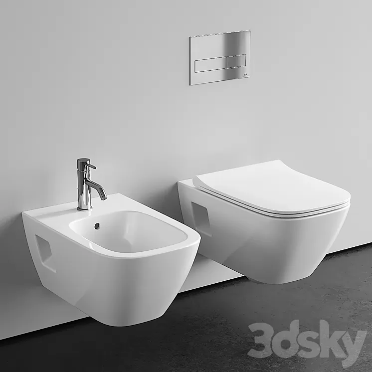Kolo Modo Wall-Hung WC 3D Model
