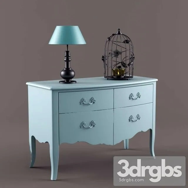 Komod Florentin 3D Model Download