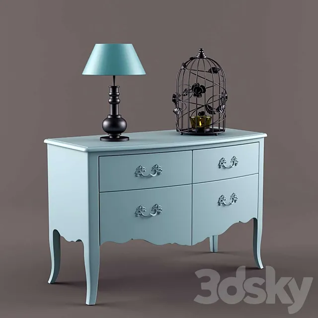 Komod Florentin 3DModel