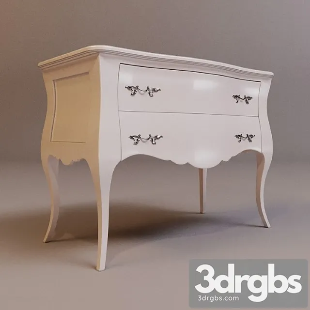 Komod Klassichieskii 30 3D Model Download