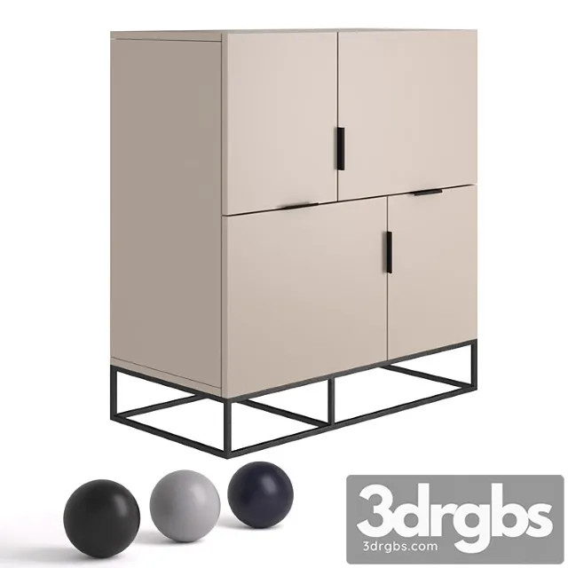 Komod Loft Pure 3D Model Download