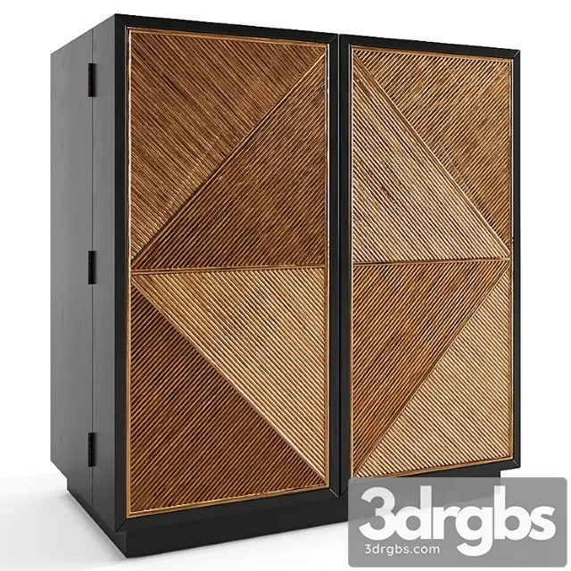 Komod Rawson Bar Cabinet 3D Model Download