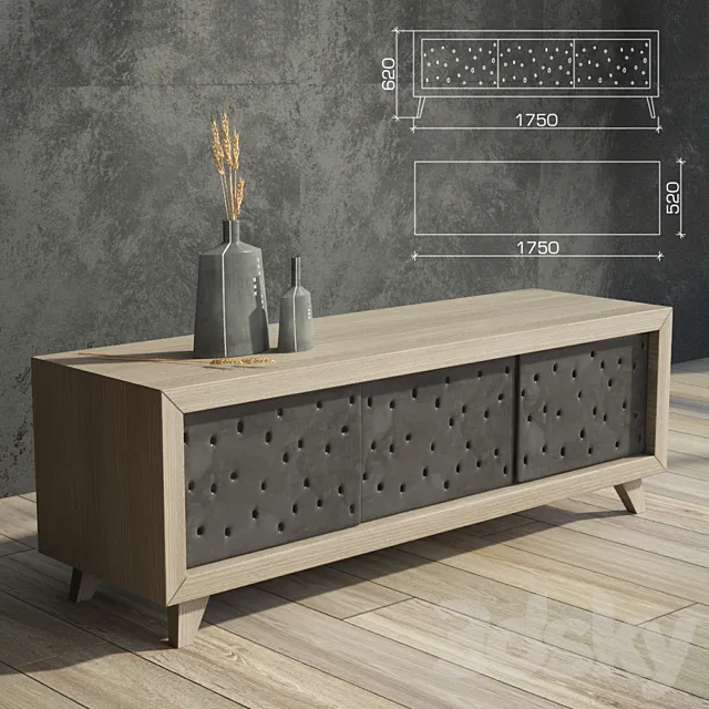 Komod Yakusha Design 3D Model