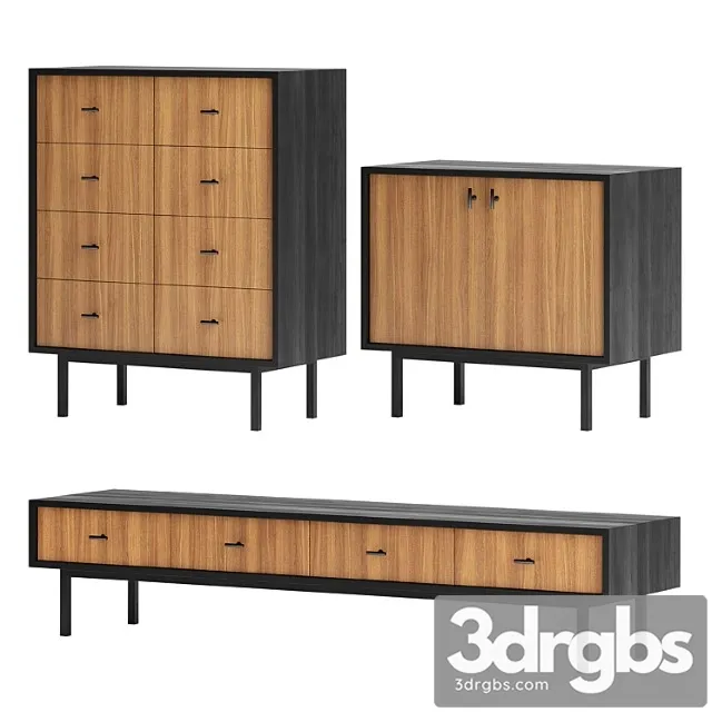 Komody Emerson Etazherka 3D Model Download