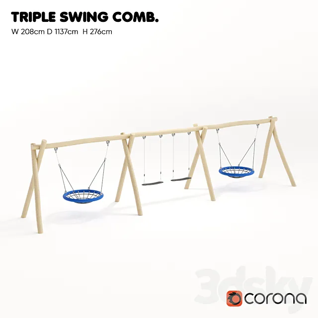 KOMPAN. “COMBINATION OF QUALITIES” 3D Model KOMPAN. “COMBINATION OF QUALITIES” 3D Model