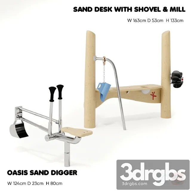 Kompan Game Equipment 3D Model Download