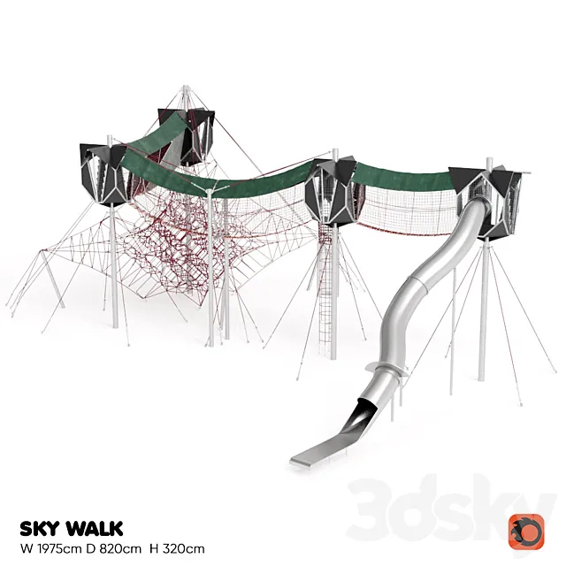 KOMPAN. SKY WALK 3D Model KOMPAN. SKY WALK 3D Model
