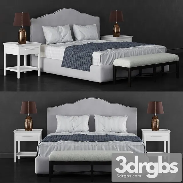 Komplekt Dlia Spalnoi Ot Dantonehome Ru 2 1 3D Model Download