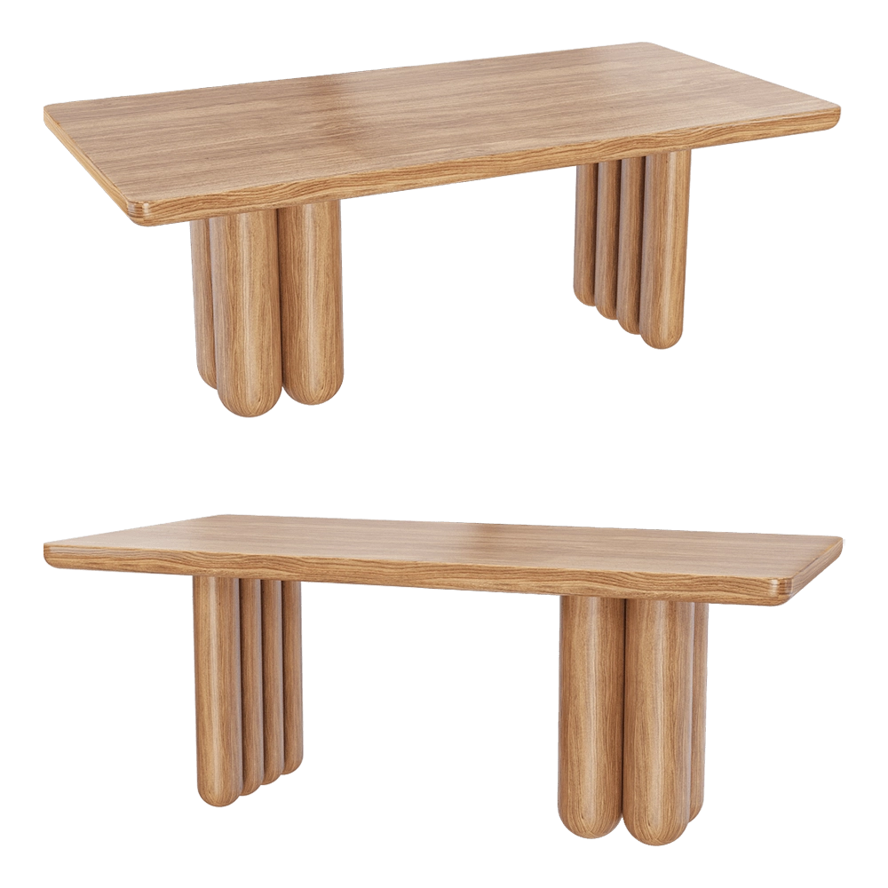 Konos Studio – Dining table VRN 01 3D Model Konos Studio – Dining table VRN 01 3D Model