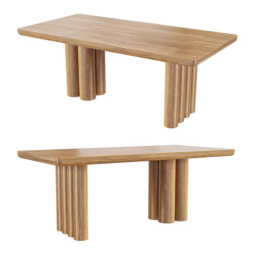 Konos Studio – Dining table VRN 03 3D Model Konos Studio – Dining table VRN 03 3D Model