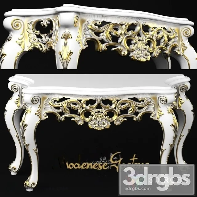 Konslo Modenese Gastone 3D Model Download