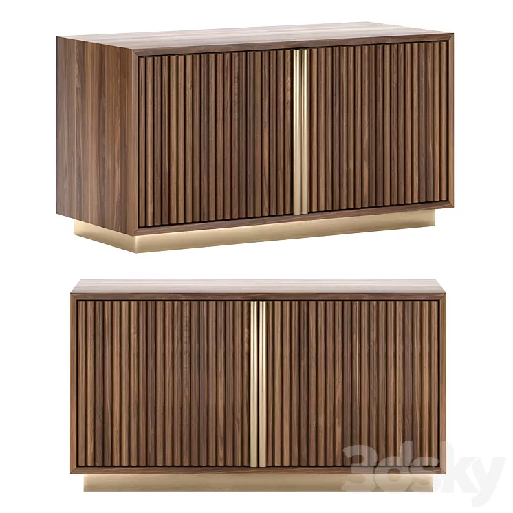 Konstantin Small Sideboard by escapefromsofa 3D Model Free Download
