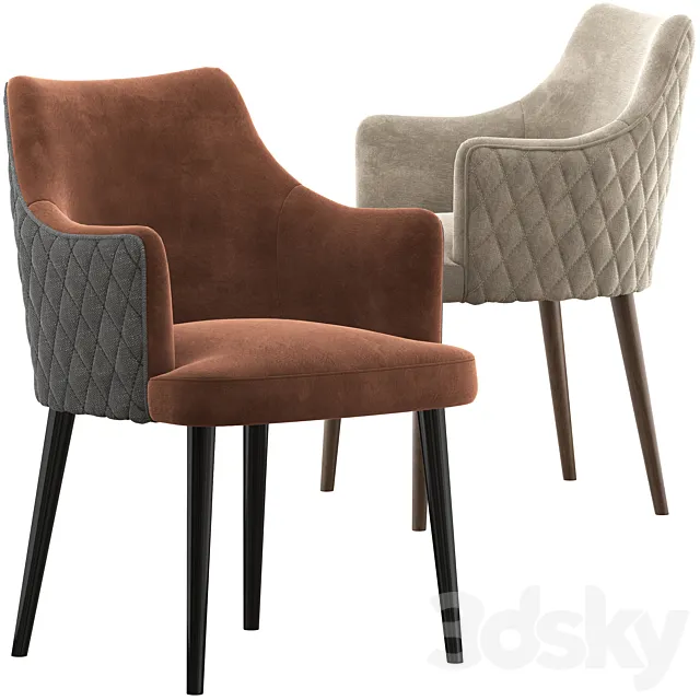 Konyshev Wing Chair 3D Model
