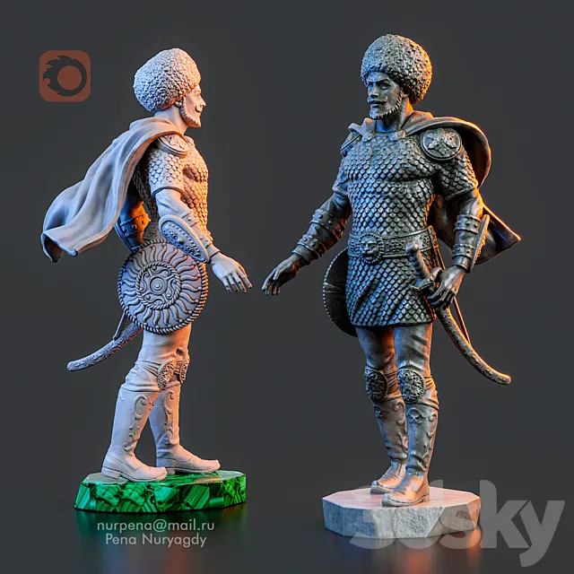 Korogly (Gorogly) 3DModel Korogly (Gorogly) 3DModel