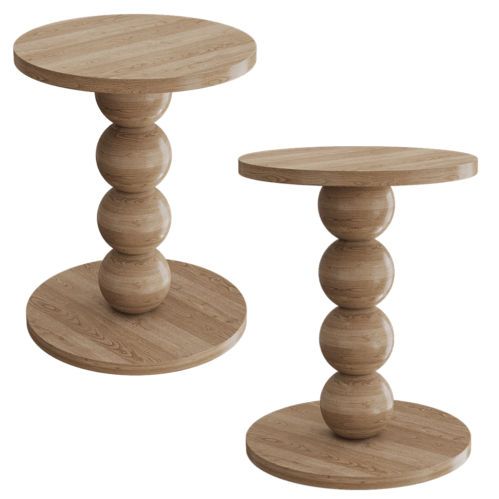 KOS Studio – Side table Balls 4 3D Model KOS Studio – Side table Balls 4 3D Model
